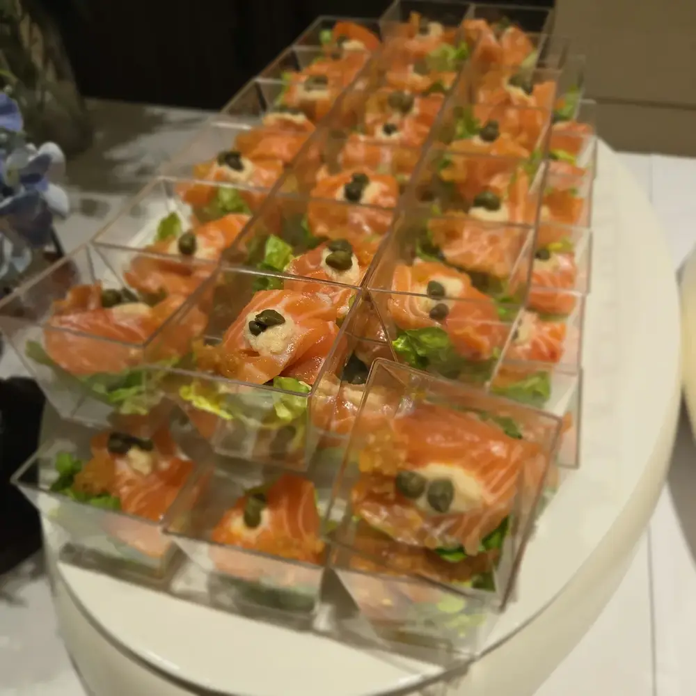강남 케이터링 회의실 세팅 모습