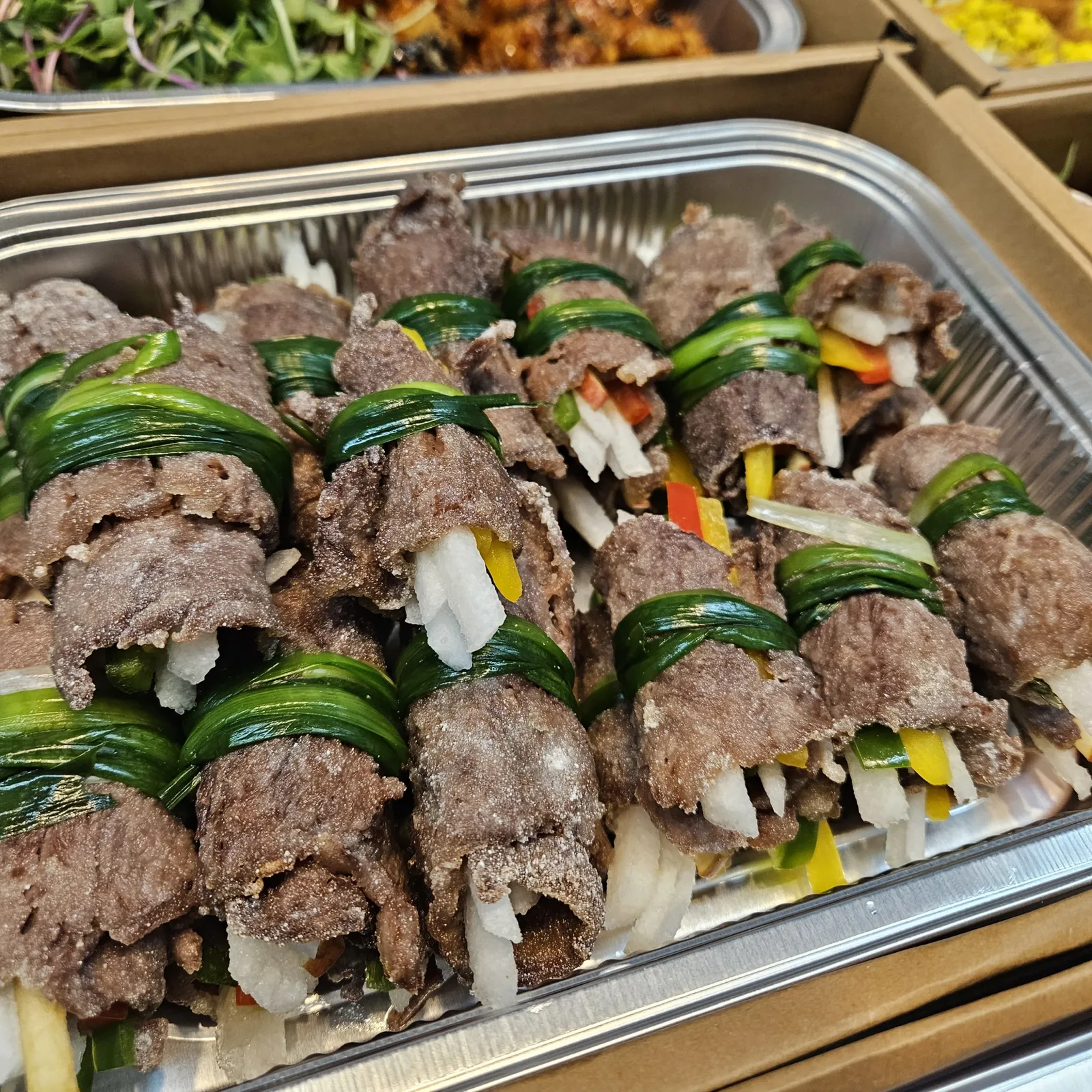 칠순잔치 케이터링 상석 상차림 모습