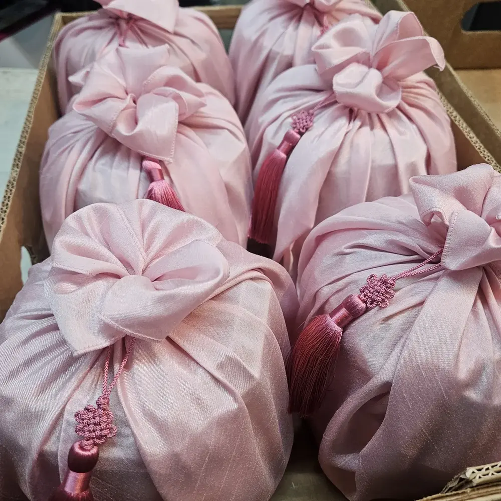 VIP 의전 도시락 응접 공간 세팅 모습