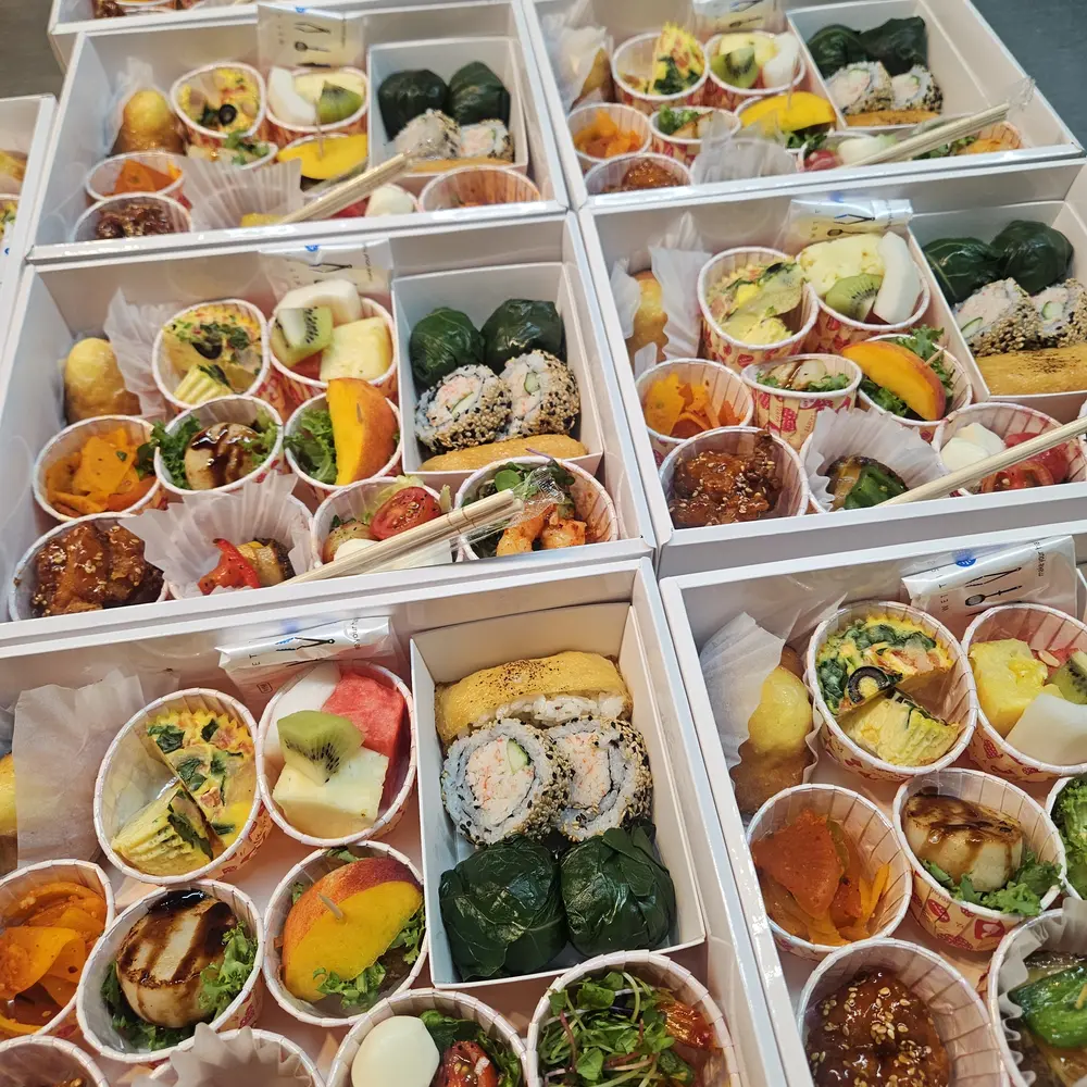 박스케이터링 상차림 구성
